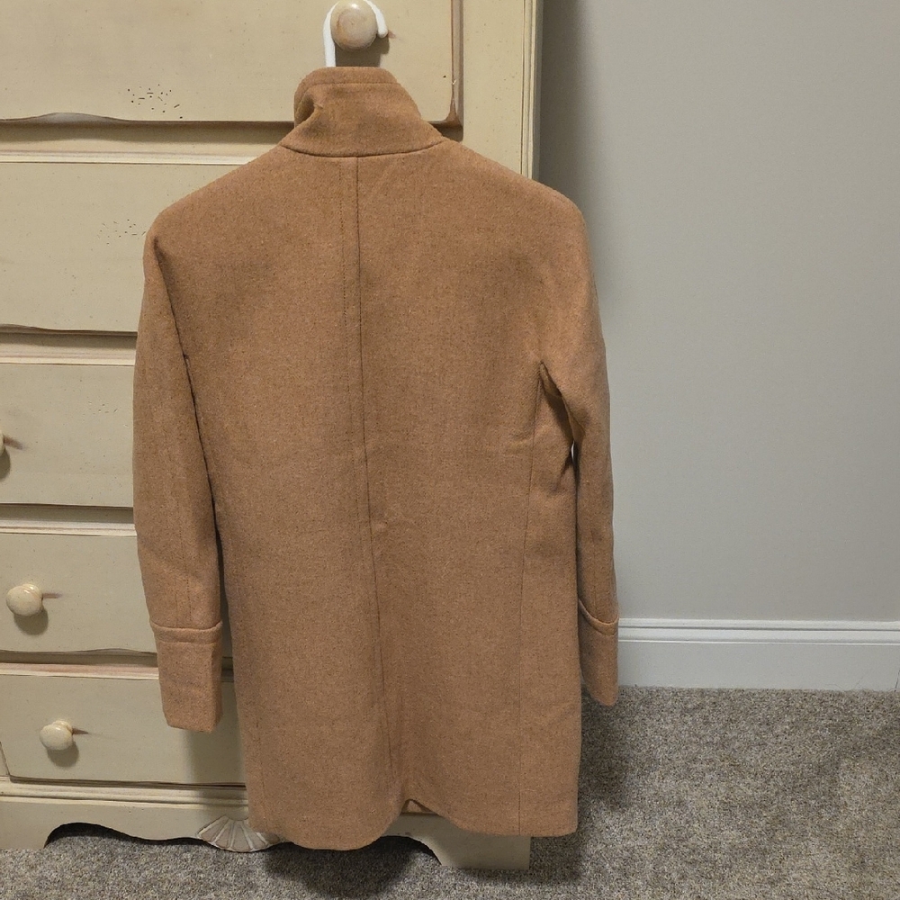 J. Crew Women's Camel Cocoon Coat - Picture 4 of 4